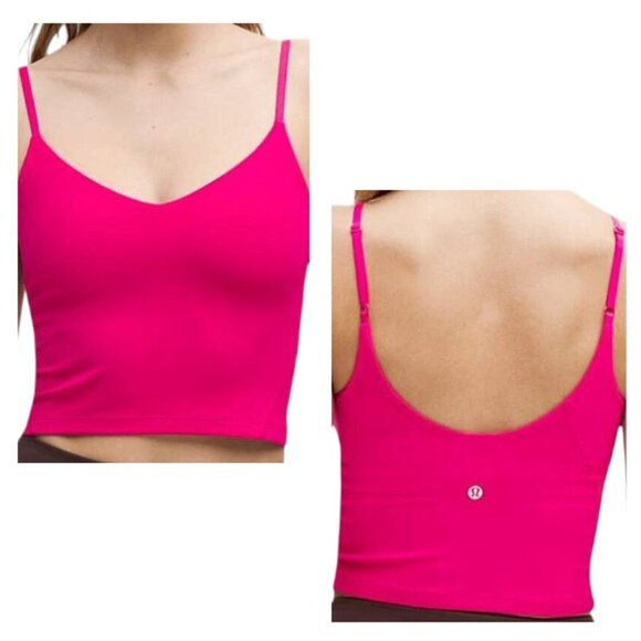 Lululemon Align Cami Tank Nulu Passionate Pink Size 2 - Picture 1 of 9